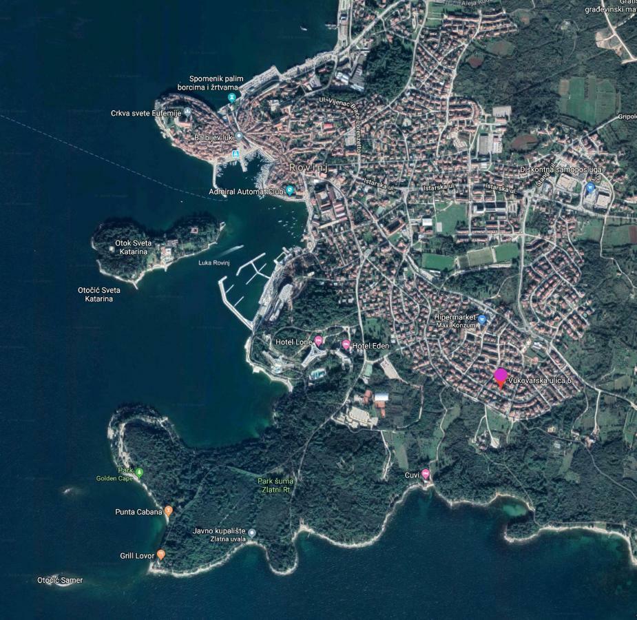 Apartment Studio Sole Rovinj Exterior foto